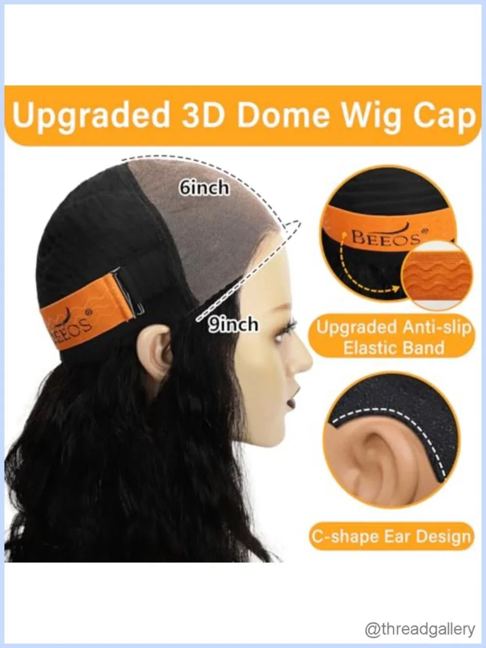 Wear and Go 9x6 HD Lace Glueless Wig, 180% Density 0.10mm Ultra-Thin Invisible